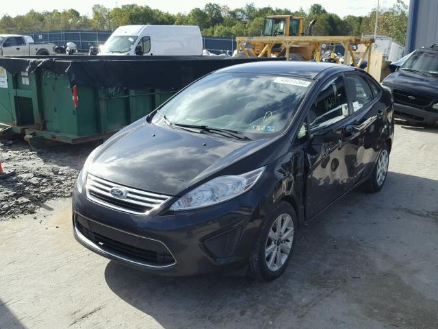 3FADP4BJ7BM164295 - 2011 FORD FIESTA SE BLACK photo 2