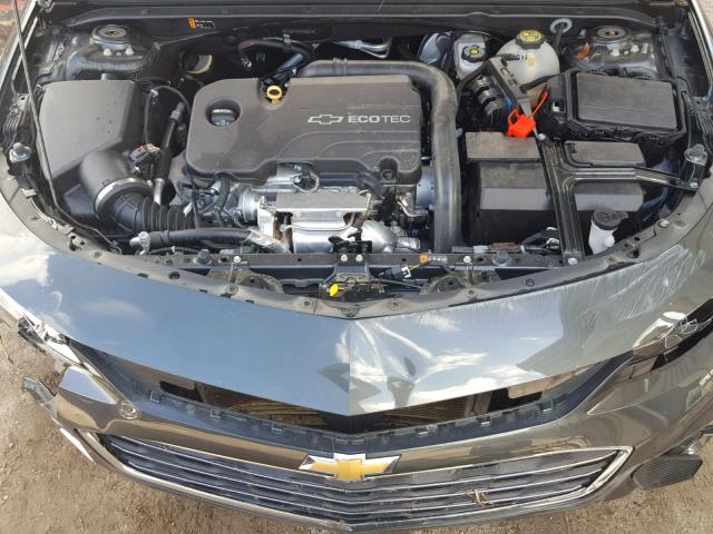 1G1ZB5ST3HF268659 - 2017 CHEVROLET MALIBU LS Gris photo 7