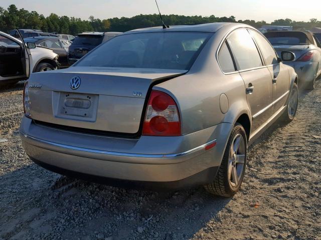 WVWRH63B64P249674 - 2004 VOLKSWAGEN PASSAT GLX TAN photo 4