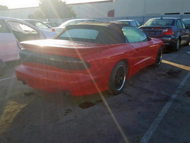 2G2FV32P3V2208410 - 1997 PONTIAC FIREBIRD F RED photo 4