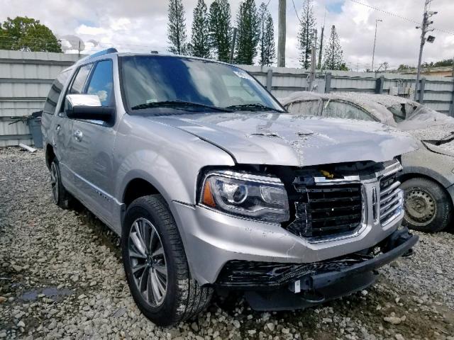 5LMJJ2HT2HEL09830 - 2017 LINCOLN NAVIGATOR SILVER photo 1