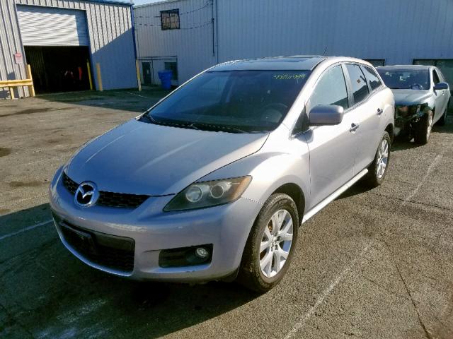 JM3ER29L370123488 - 2007 MAZDA CX-7 SILVER photo 2