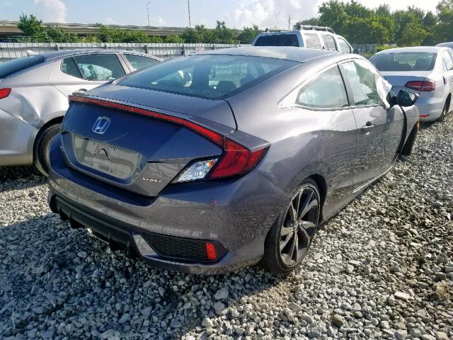 2HGFC4B8XKH306408 - 2019 HONDA CIVIC SPOR GRAY photo 4