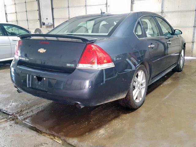 2G1WC5E32C1262282 - 2012 CHEVROLET IMPALA LTZ GRAY photo 4