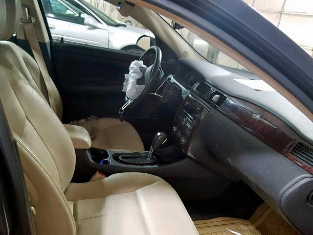 2G1WC5E32C1262282 - 2012 CHEVROLET IMPALA LTZ GRAY photo 5