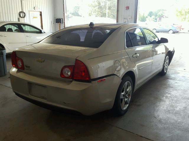 1G1ZB5E04CF184876 - 2012 CHEVROLET MALIBU LS 金色 照片 4