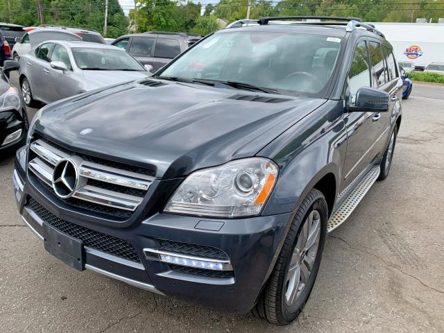 4JGBF7BE0BA624687 - 2011 MERCEDES-BENZ GL 450 4MA GRAY photo 1