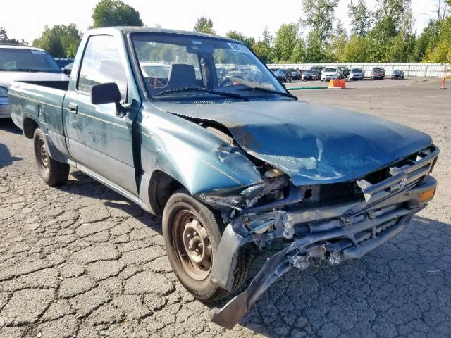 4TARN81A5RZ288181 - 1994 TOYOTA PICKUP 1/2 GREEN photo 1