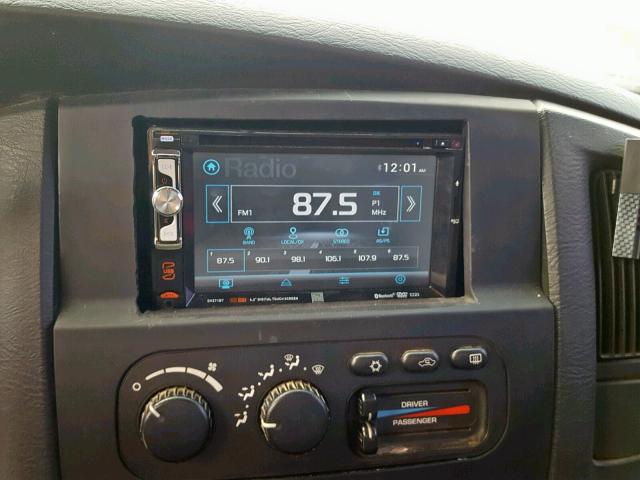 3D7KS28C95G711072 - 2005 DODGE RAM 2500 S წითელი ფოტო 9