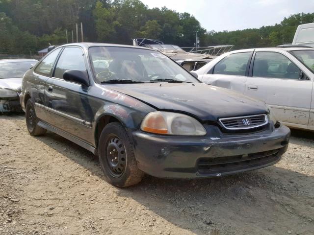 1HGEJ6225WL039633 - 1998 HONDA CIVIC DX GREEN photo 1