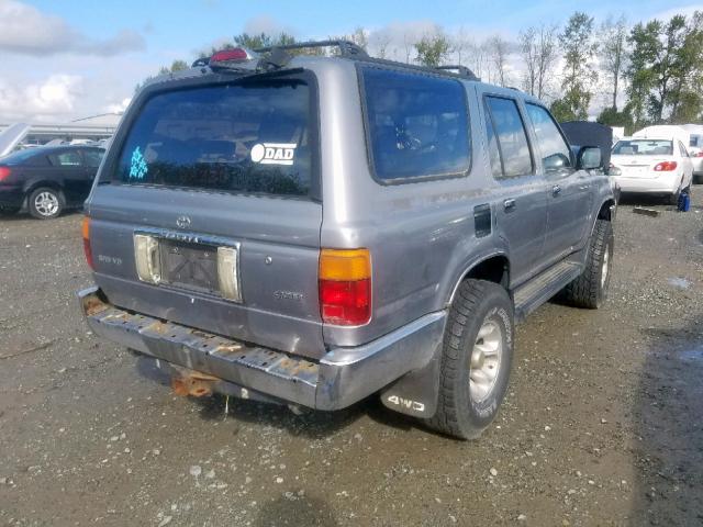 JT3VN39W6S0210691 - 1995 TOYOTA 4RUNNER VN SILVER photo 4