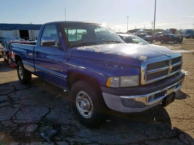 1B7KC26Z9VJ526470 - 1997 DODGE RAM 2500 BLUE photo 1