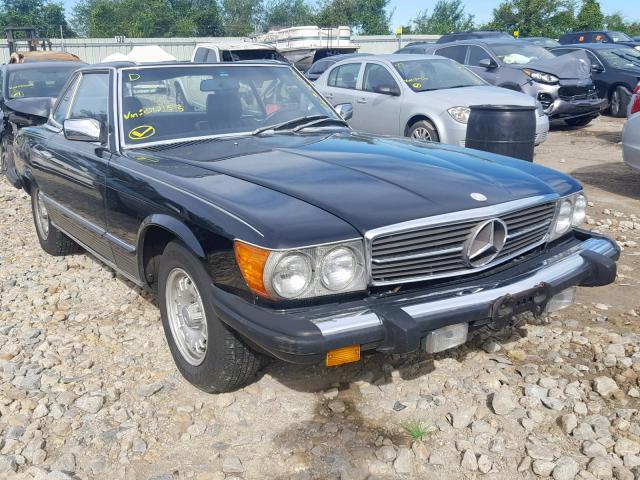 WDBBA45A2EA013153 - 1984 MERCEDES-BENZ 380 SL BLACK photo 1