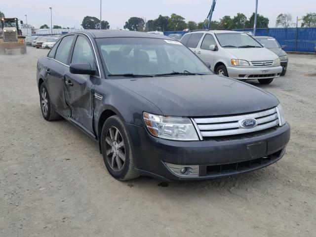 1FAHP24W78G107886 - 2008 FORD TAURUS SEL GRAY photo 1