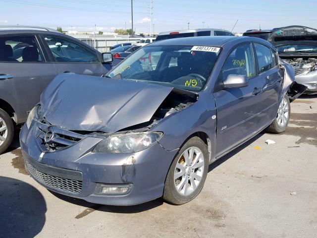 JM1BK324171638492 - 2007 MAZDA 3 S GRAY photo 2