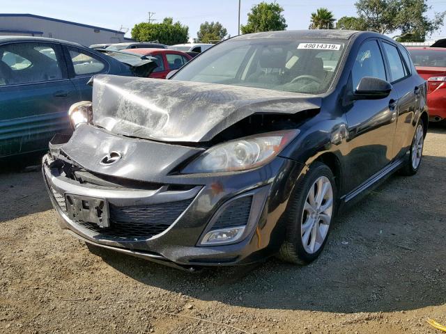 JM1BL1K61B1484863 - 2011 MAZDA 3 S BLACK photo 2