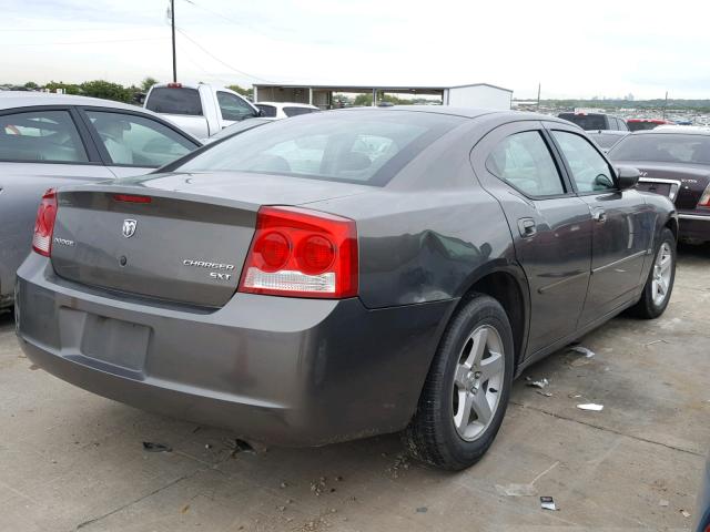 2B3CA3CV0AH181098 - 2010 DODGE CHARGER SX CHARCOAL photo 4