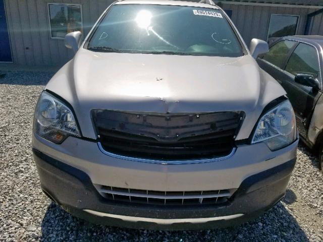 3GSDL43N18S517596 - 2008 SATURN VUE XE SILVER photo 9