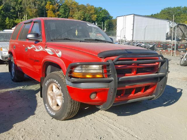 1B4HS28N0YF148793 - 2000 DODGE DURANGO RED photo 1