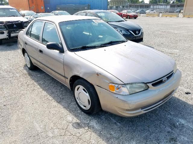 1NXBR12E9YZ343905 - 2000 TOYOTA COROLLA VE BEIGE photo 1