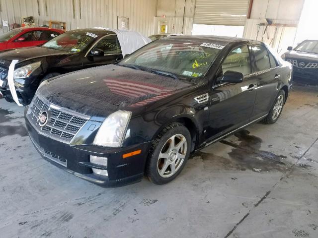 1G6DW67V080107309 - 2008 CADILLAC STS BLACK photo 2