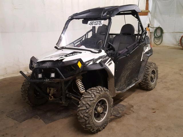 4XAVE7EA5EF356344 - 2014 POLARIS RZR 800 S WHITE photo 2