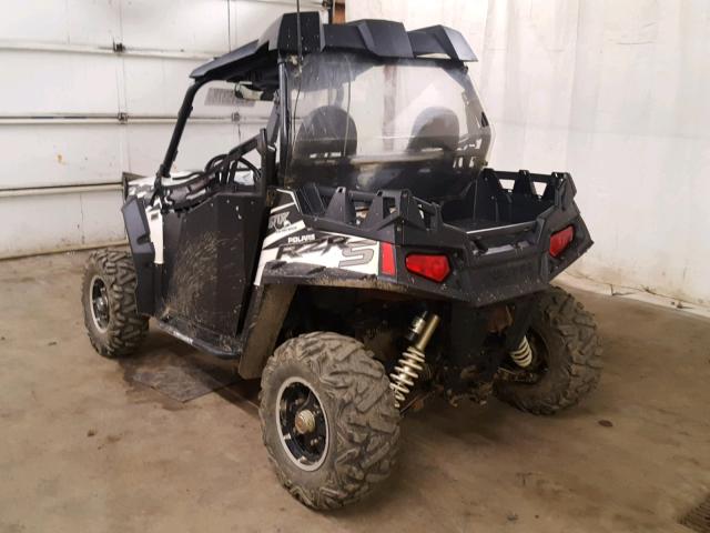 4XAVE7EA5EF356344 - 2014 POLARIS RZR 800 S WHITE photo 3