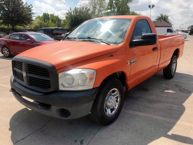 3D7KR26L09G539227 - 2009 DODGE RAM 2500 ORANGE photo 2