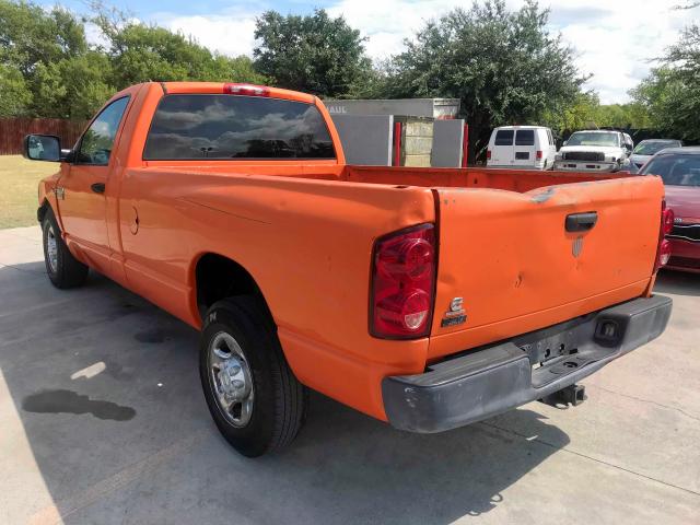 3D7KR26L09G539227 - 2009 DODGE RAM 2500 ORANGE photo 3