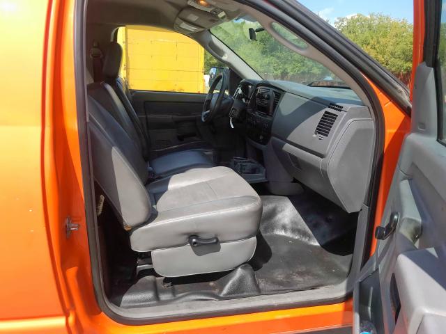 3D7KR26L09G539227 - 2009 DODGE RAM 2500 ORANGE photo 5