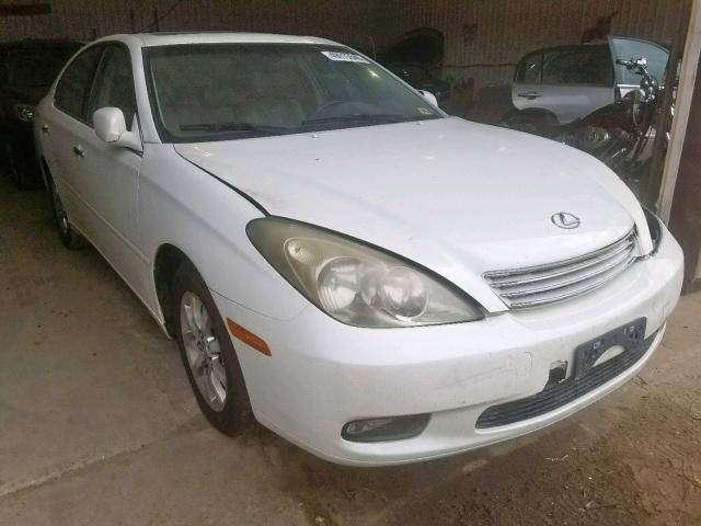 JTHBF30G220080795 - 2002 LEXUS ES 300 WHITE photo 1