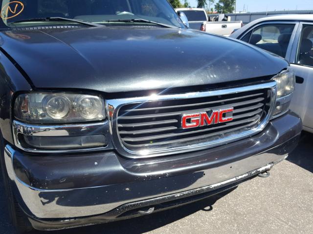 1GKEC13V43R208140 - 2003 GMC YUKON BLACK photo 9