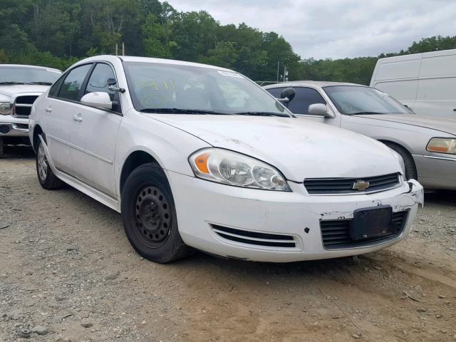 2G1WD5EMXB1258730 - 2011 CHEVROLET IMPALA POL WHITE photo 1