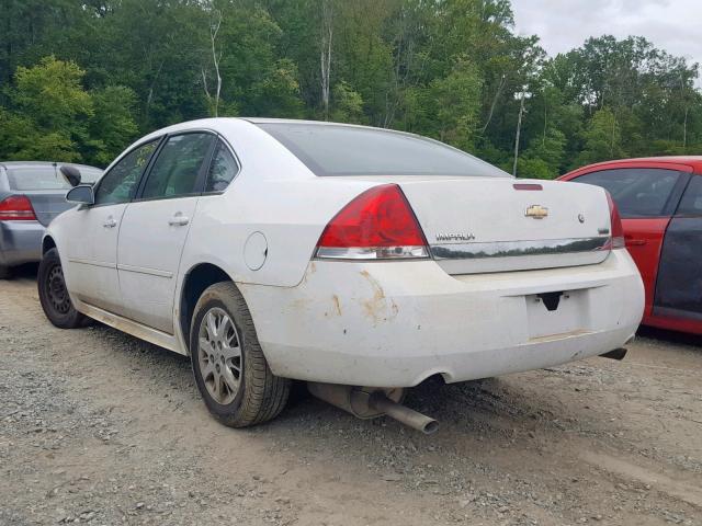 2G1WD5EMXB1258730 - 2011 CHEVROLET IMPALA POL WHITE photo 3