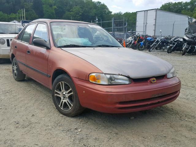 1Y1SK5287WZ400107 - 1998 CHEVROLET GEO PRIZM 红色 照片 1