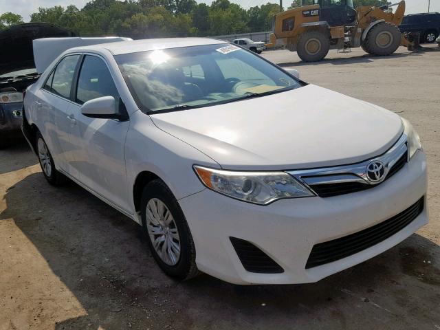 4T1BF1FK2CU508856 - 2012 TOYOTA CAMRY LE WHITE photo 1
