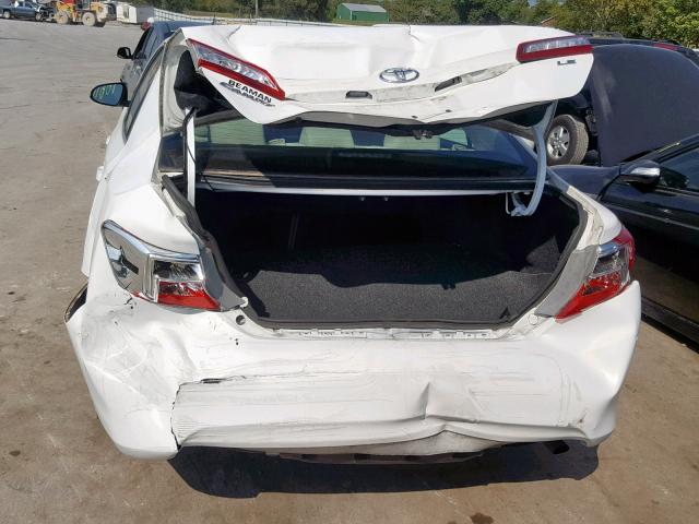 4T1BF1FK2CU508856 - 2012 TOYOTA CAMRY LE WHITE photo 9