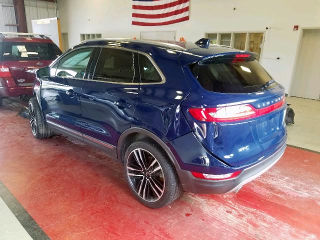 5LMTJ3DH8JUL01310 - 2018 LINCOLN MKC RESERV BLUE photo 3