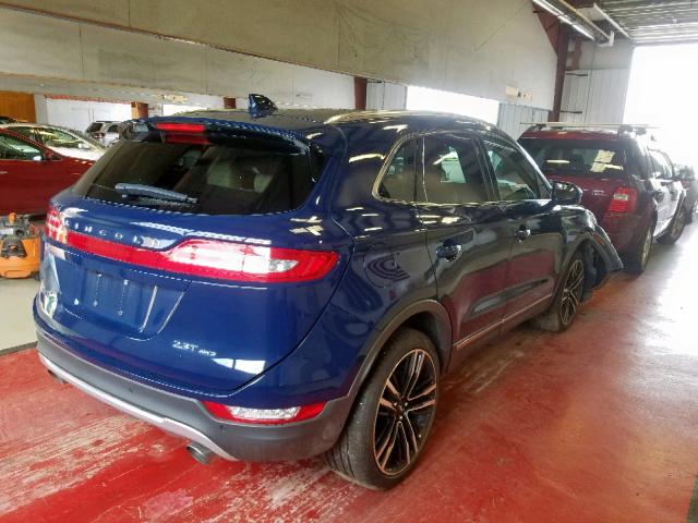 5LMTJ3DH8JUL01310 - 2018 LINCOLN MKC RESERV BLUE photo 4