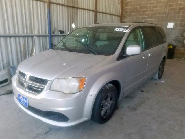 2D4RN3DG4BR608830 - 2011 DODGE CARAVAN SILVER photo 2