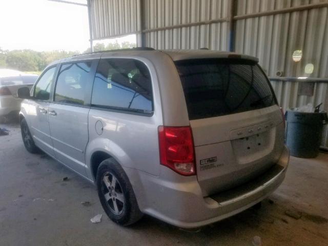 2D4RN3DG4BR608830 - 2011 DODGE CARAVAN SILVER photo 3