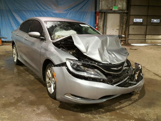 1C3CCCAB3FN677789 - 2015 CHRYSLER 200 LIMITE GRAY photo 1