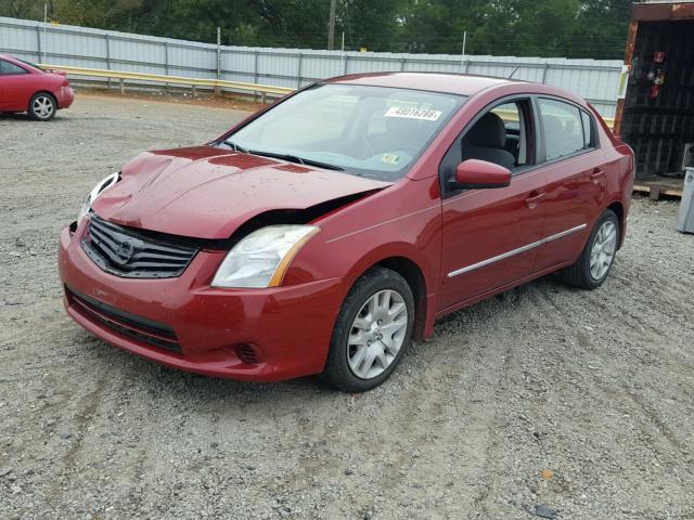 3N1AB6AP8BL689713 - 2011 NISSAN SENTRA 2.0 RED photo 2