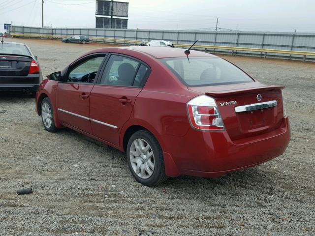 3N1AB6AP8BL689713 - 2011 NISSAN SENTRA 2.0 RED photo 3