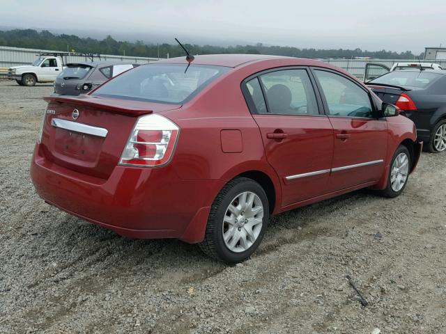 3N1AB6AP8BL689713 - 2011 NISSAN SENTRA 2.0 RED photo 4