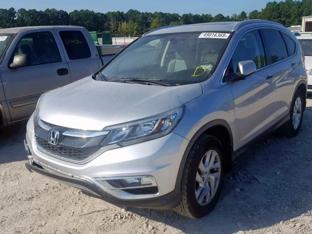 2HKRM3H73GH508961 - 2016 HONDA CR-V EXL SILVER photo 2