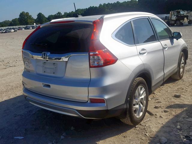 2HKRM3H73GH508961 - 2016 HONDA CR-V EXL SILVER photo 4