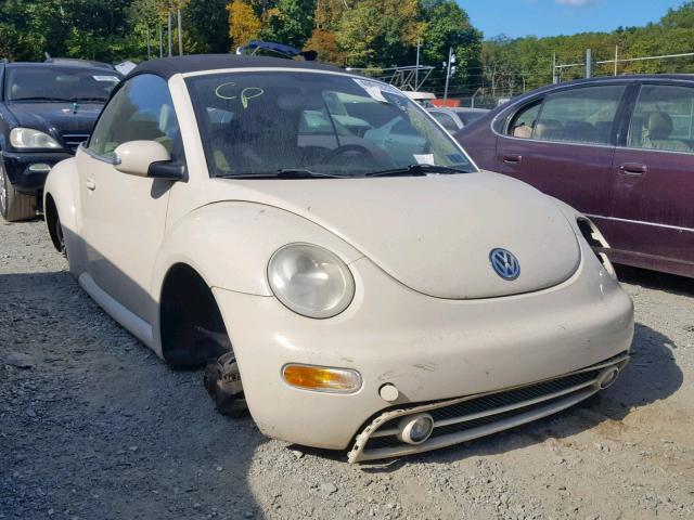 3VWCM31Y74M321962 - 2004 VOLKSWAGEN NEW BEETLE 黄色 照片 1