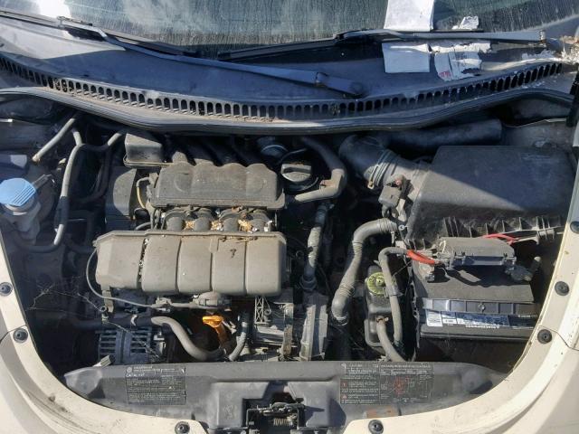 3VWCM31Y74M321962 - 2004 VOLKSWAGEN NEW BEETLE 黄色 照片 7