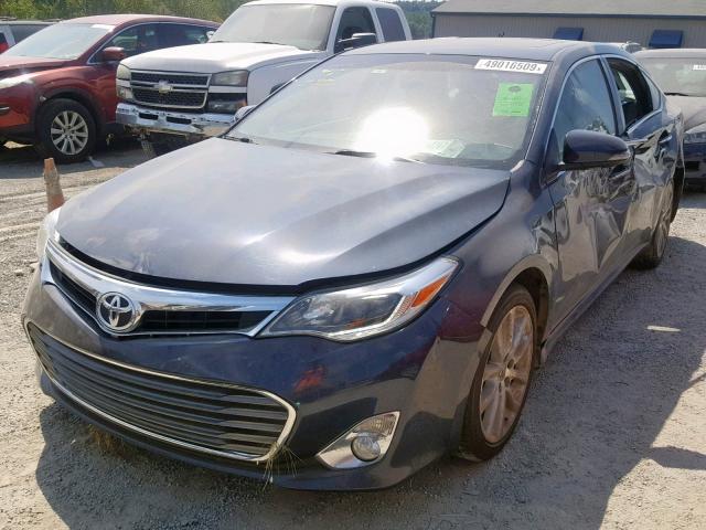 4T1BK1EB3EU126626 - 2014 TOYOTA AVALON BAS BLUE photo 2